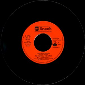 Mama�s And The Papa�s, The - ABC Records&nbsp;SG-0019